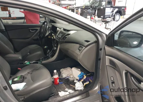 2015 Hyundai Elantra Limited from USA, damaged, VIN 5NPDH4AE2FH603412